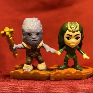 Thor Love and Thunder McDonalds Toys Mantis & Korg
